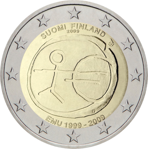 2009 Finland EMU 2 euro coin (1)