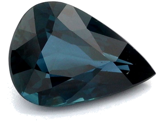 0.63 carat BLUE Pear Safyras (1)