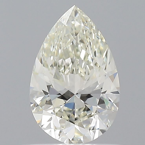 0.5 carat K-VVS2 Natūralus Pear Deimantas (1)