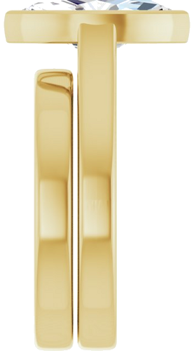 Sužadėtuvių Žiedas „Bezel-Set Solitaire“ 14k yellow gold Marquise 12.5mm x 6.5mm (9)