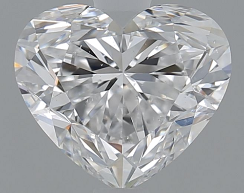 1.51 carat D-SI1 Natūralus Heart Deimantas (1)
