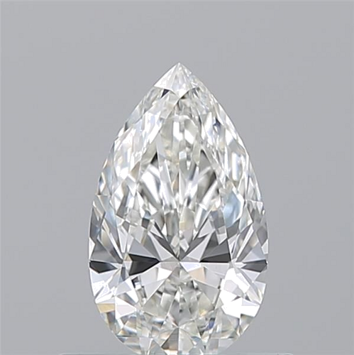 0.57 carat H-VS1 Natūralus Pear Deimantas (1)