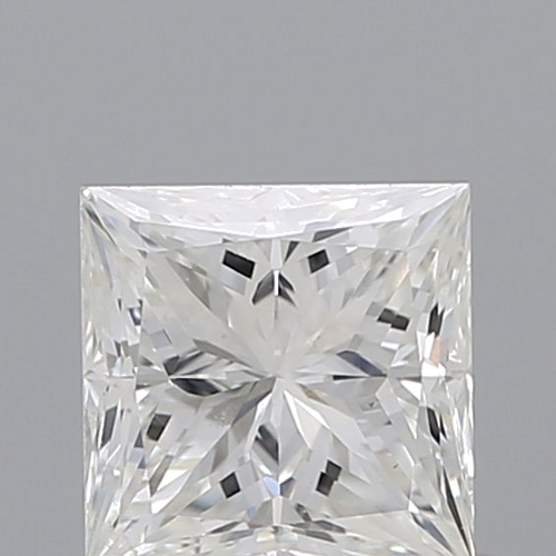 0.65 carat G-SI1 Natūralus Princess Deimantas (1)
