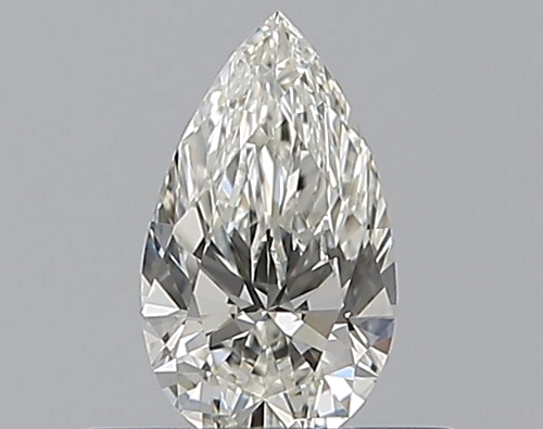 0.32 carat H-VVS2 Natūralus Pear Deimantas (1)