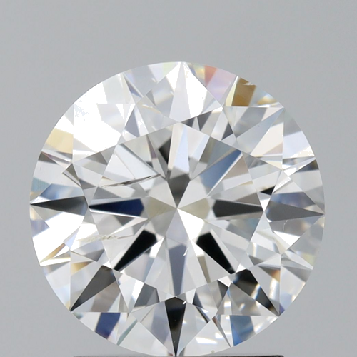2.01 carat I-SI2 Excellent cut Natūralus Round Deimantas (1)