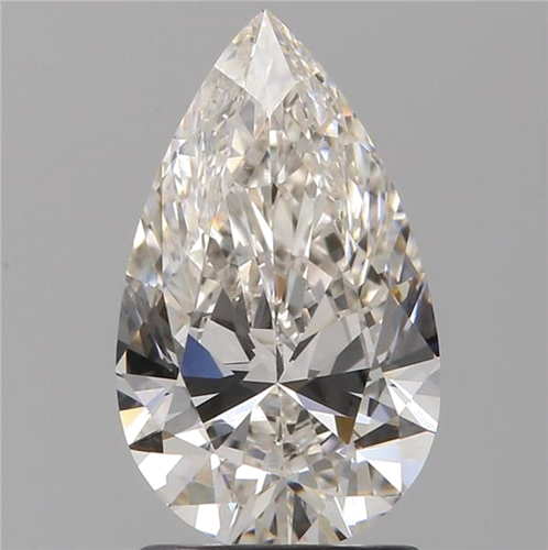 1.51 carat I-VVS2 Natūralus Pear Deimantas (1)