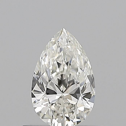 0.5 carat H-VS1 Natūralus Pear Deimantas (1)