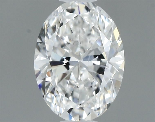 0.35 carat D-SI1 Natūralus Oval Deimantas (1)