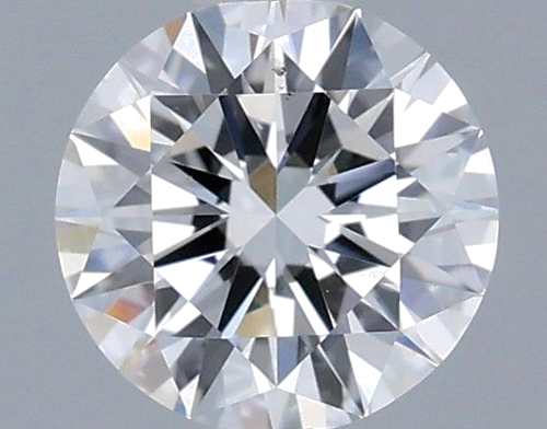 0.5 carat F-VS2 Excellent cut Natūralus Round Deimantas (1)