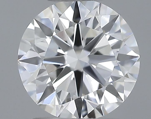 0.45 carat F-VVS1 Excellent cut Natūralus Round Deimantas (1)