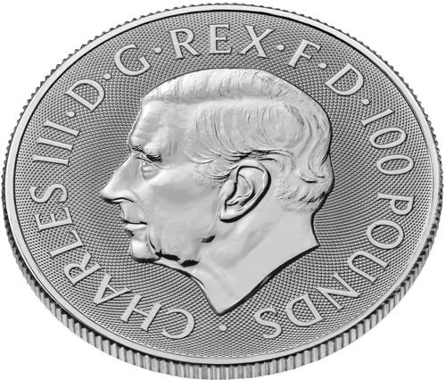 1 oz Tjūdoru (Tudor) Seimūru vienradzis 2024 Lielbritānija platīna monēta (3)