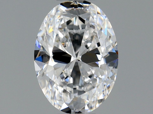 0.38 carat D-VVS1 Natūralus Oval Deimantas (1)