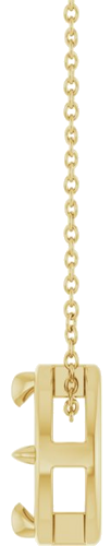 Pakabukas „Claw-Prong Bezel-Style Solitaire“ 14k yellow gold Round 7.5mm (3)