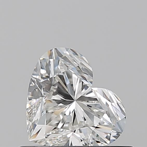 0.5 carat G-VVS2 Natūralus Heart Deimantas (1)