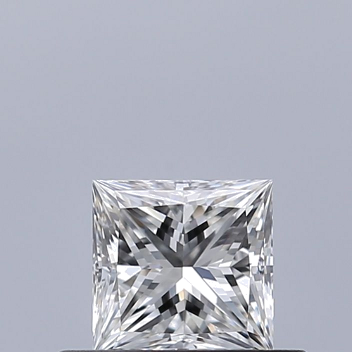0.4 carat F-VVS1 Natūralus Princess Deimantas (1)