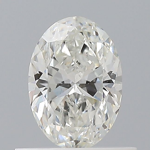 0.56 carat H-SI1 Natūralus Oval Deimantas (1)