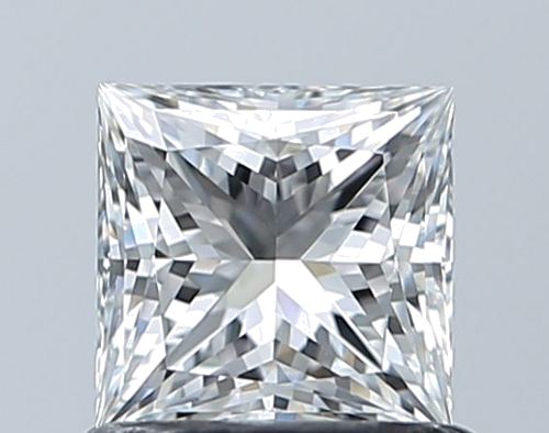 0.81 carat F-VS1 Natūralus Princess Deimantas (1)