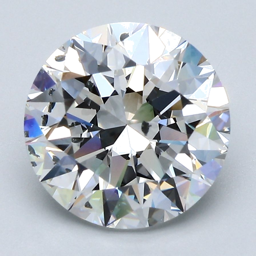 4.01 carat D-SI1 Excellent cut Natūralus Round Deimantas (1)