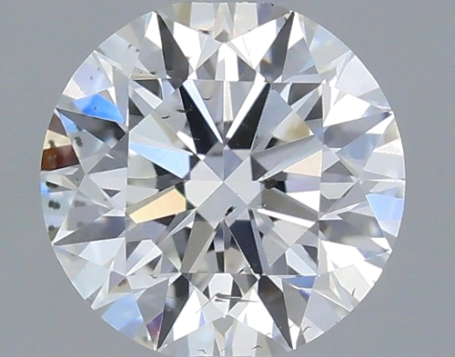 0.37 carat G-SI2 Excellent cut Natūralus Round Deimantas (1)