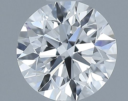 0.42 carat D-VVS2 Excellent cut Natūralus Round Deimantas (1)