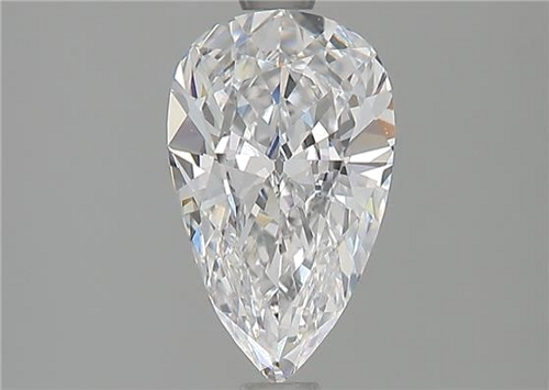 1.01 carat D-IF Natūralus Pear Deimantas (1)