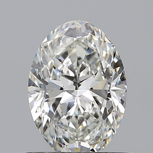 0.5 carat H-VS1 Natūralus Oval Deimantas (1)