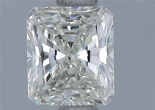 0.51 carat J-VS2 Natūralus Radiant Deimantas (1)