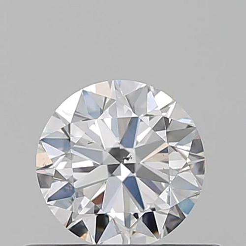 0.5 carat F-SI1 Very Good cut Natūralus Round Deimantas (1)