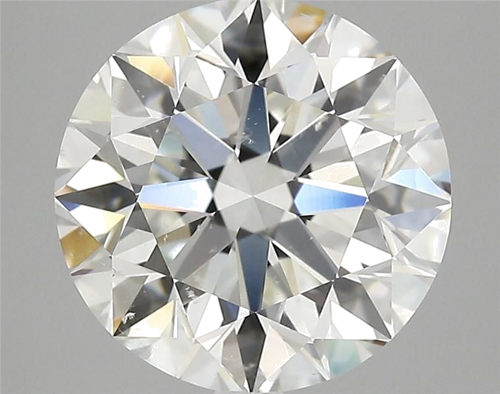 5.02 carat H-SI2 Excellent cut Natūralus Round Deimantas (1)