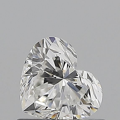 0.6 carat F-VS2 Natūralus Heart Deimantas (1)