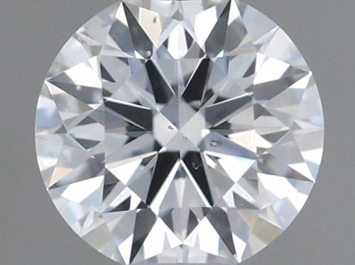 0.43 carat F-SI1 Excellent cut Natūralus Round Deimantas (1)