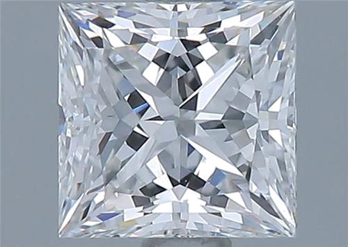 1.03 carat G-IF Natūralus Princess Deimantas (1)
