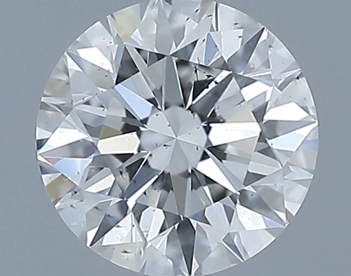 0.5 carat H-SI1 Excellent cut Natūralus Round Deimantas (1)