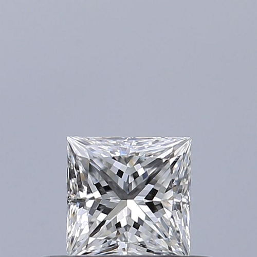 0.32 carat E-VVS1 Natūralus Princess Deimantas (1)