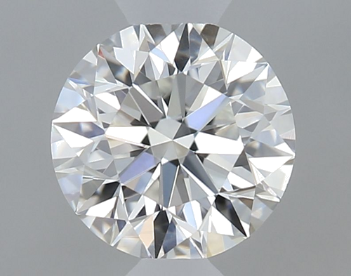 0.42 carat F-VVS1 Excellent cut Natūralus Round Deimantas (1)