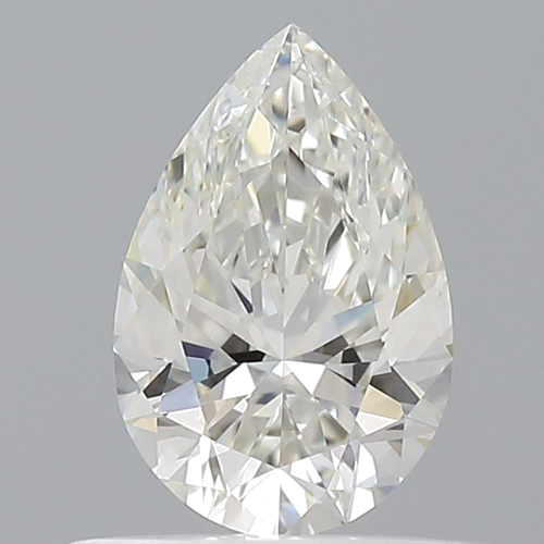 0.5 carat I-VVS1 Natūralus Pear Deimantas (1)