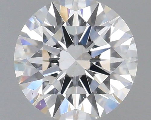 0.51 carat F-SI1 Excellent cut Natūralus Round Deimantas (1)