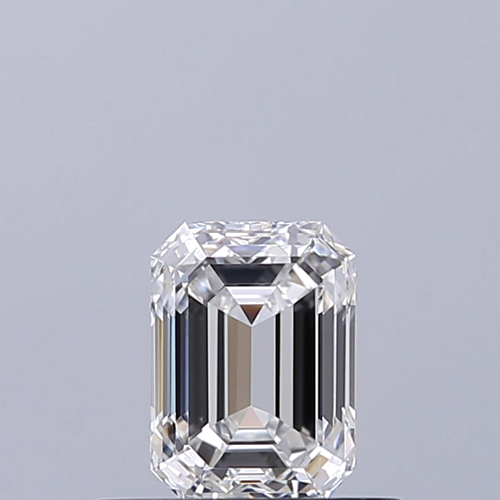 0.51 carat F-VVS1 Natūralus Emerald Deimantas (1)