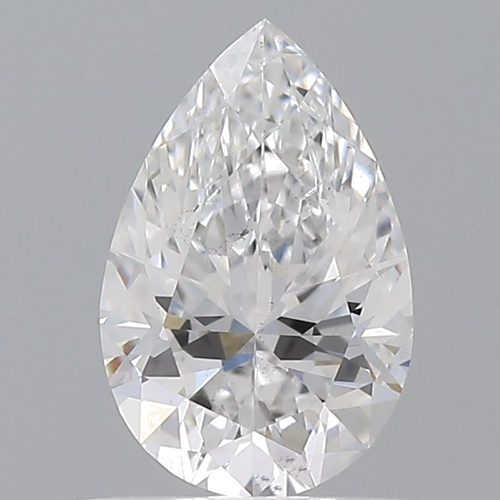 0.52 carat D-SI1 Natūralus Pear Deimantas (1)