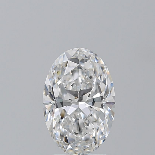 2.52 carat D-SI1 Natūralus Oval Deimantas (1)