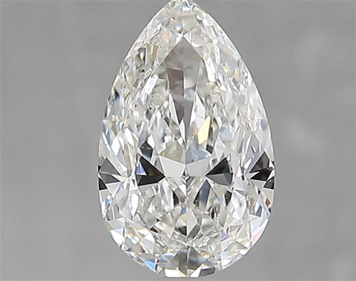 1.2 carat H-SI2 Natūralus Pear Deimantas (1)