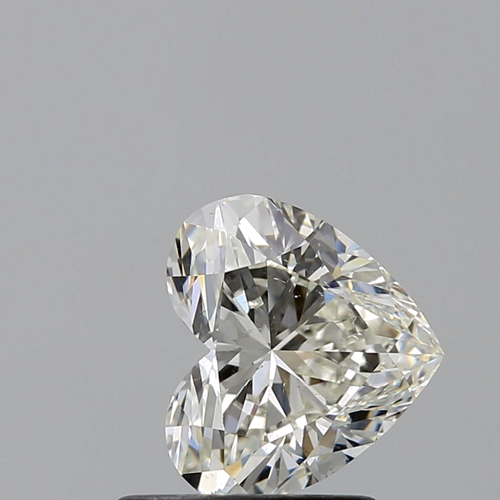 1.02 carat J-SI1 Natūralus Heart Deimantas (1)