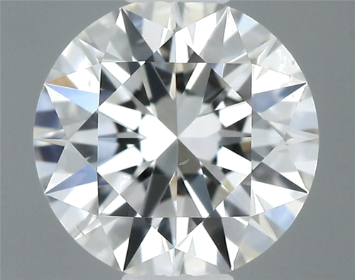 0.42 carat F-VS2 Excellent cut Natūralus Round Deimantas (1)