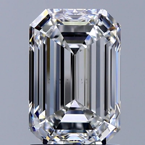 2.02 carat F-VS1 Natūralus Emerald Deimantas (1)