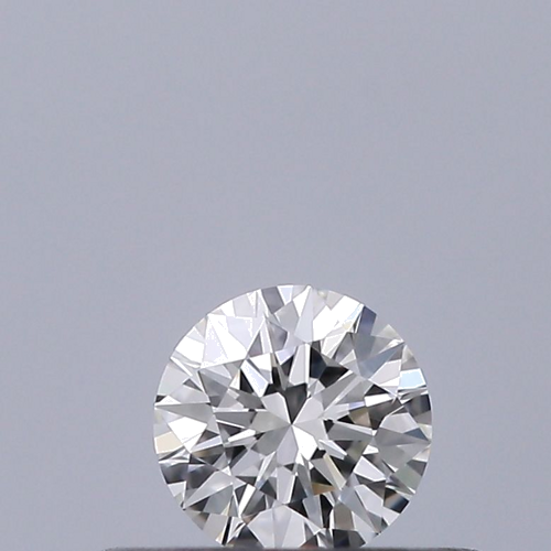 0.21 carat F-VVS1 Excellent cut Natūralus Round Deimantas (1)
