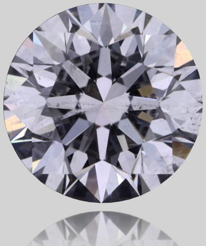 0.5 carat E-SI2 Excellent cut Natūralus Round Deimantas (1)