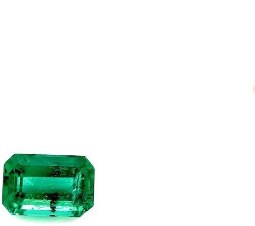 0.68 carat GREEN Emerald Smaragdas (1)