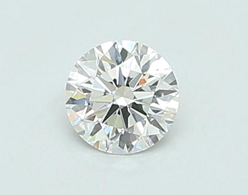 0.37 carat G-VVS2 Excellent cut Natūralus Round Deimantas (1)