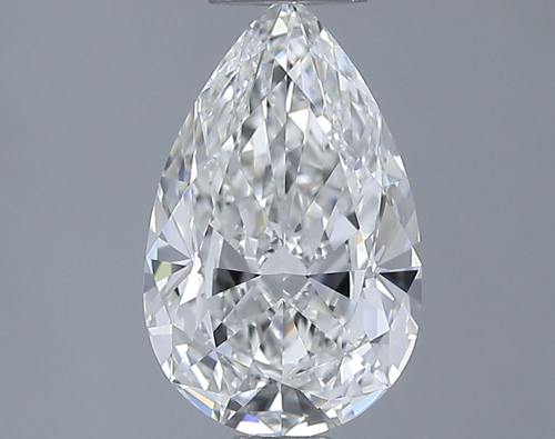 1.31 carat G-VS1 Natūralus Pear Deimantas (1)