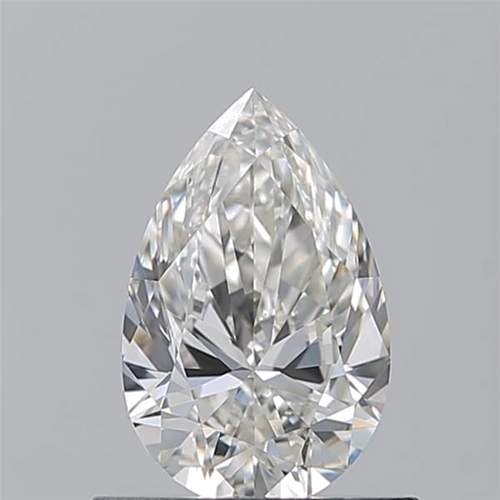 0.7 carat H-VVS2 Natūralus Pear Deimantas (1)